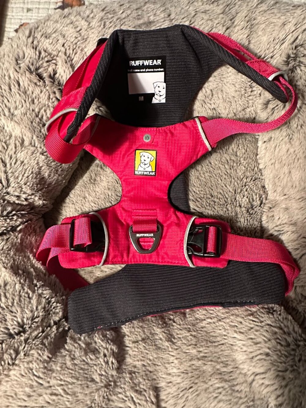 RuffWear Front Range Dog Harness in Hibiscus Pink